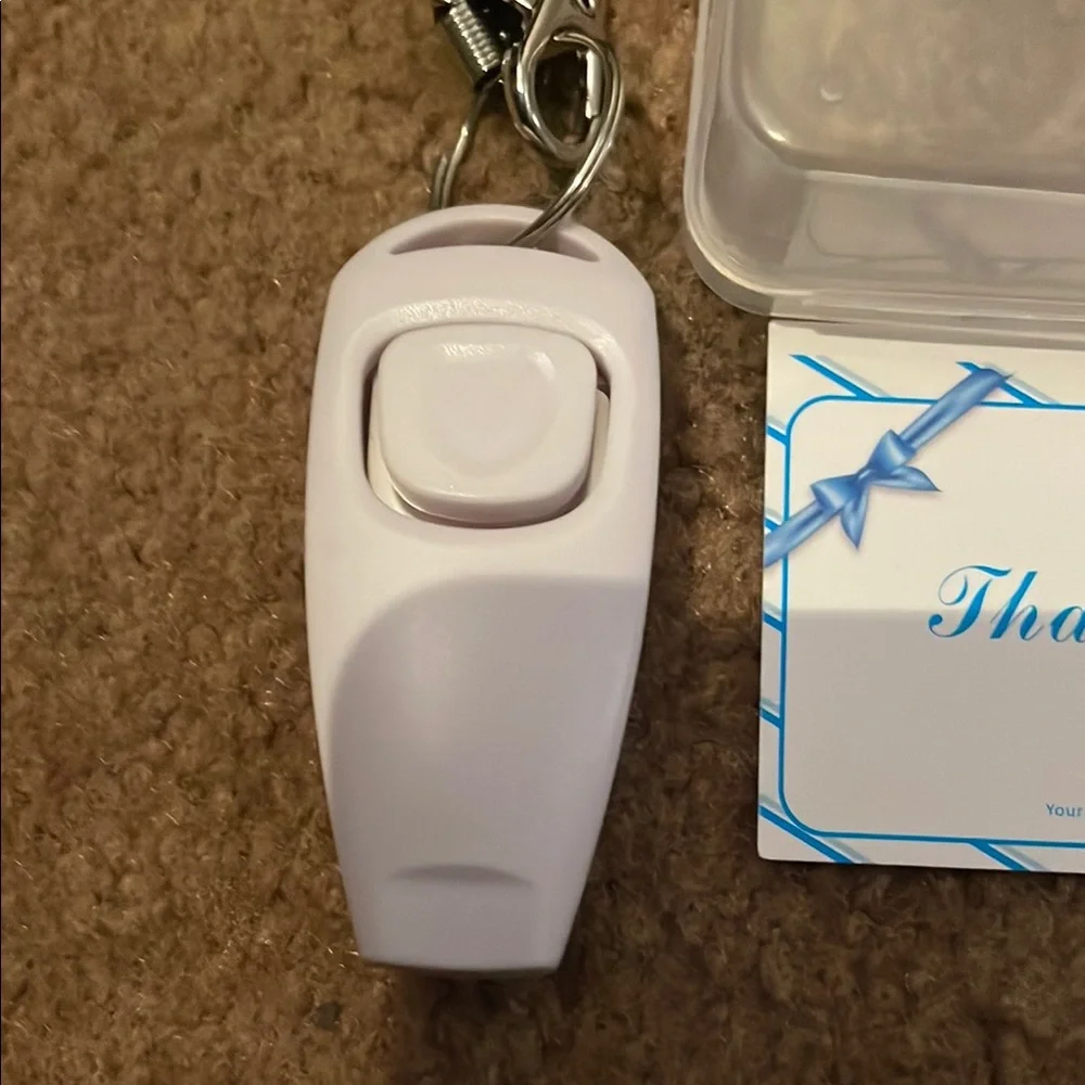 Black and White Dog Training Clickers
